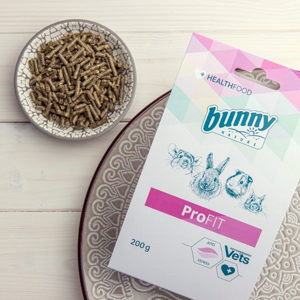 Bunny Nature ProFIT - Fodertilskud til kaniner og gnavere i stressede situationer