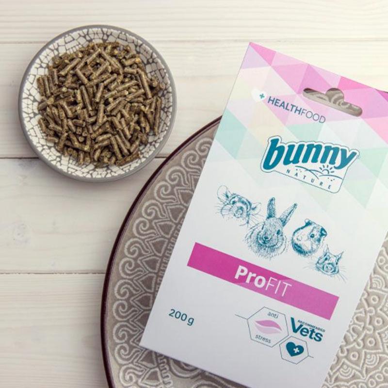 Bunny Nature ProFIT - Fodertilskud til kaniner og gnavere i stressede situationer