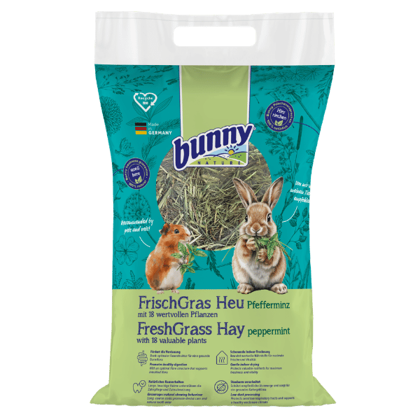 Bunny Nature FreshGrass Hø - med pebermynte (500g)