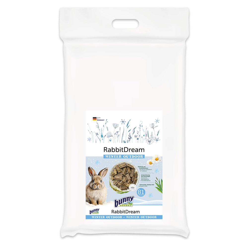 RabbitDream WINTER OUTDOOR (4 kg) kaninfoder fra Bunny Nature