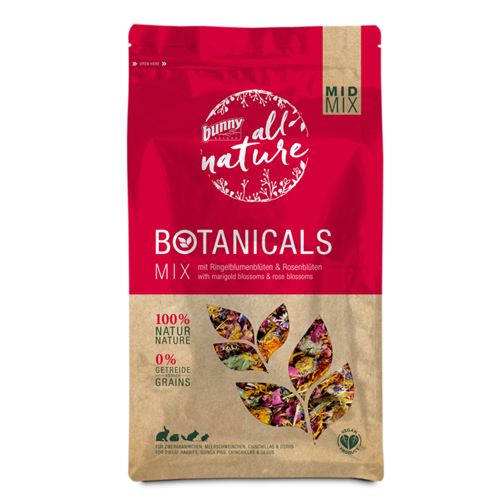 Botanicals Mid Mix - med morgenfrue og rosenblade