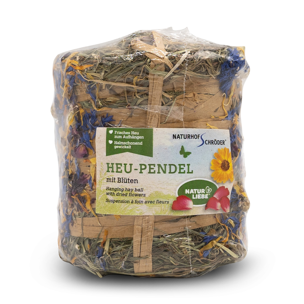 Naturhof Høballe-Pendul med blomster til kaniner og gnavere