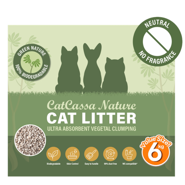 CatCassa Nature Kattegrus (Neutral) 6 kg