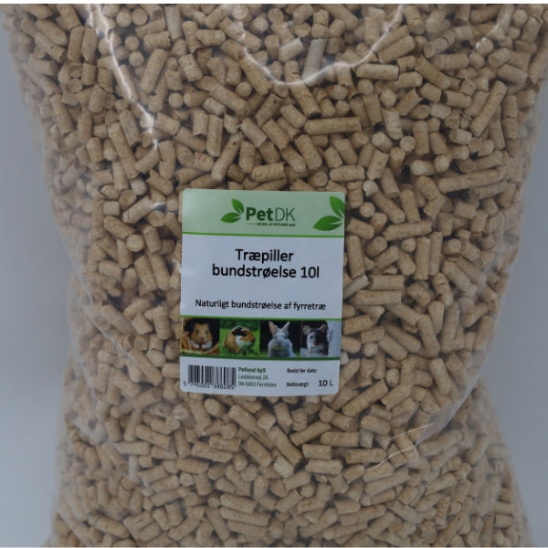 Træpiller til bundstrøelse