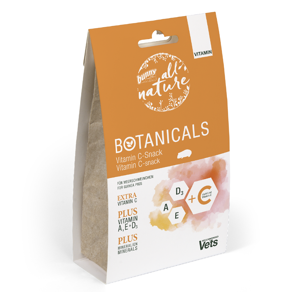 Botanicals Vitamin C-Snack fra Bunny Nature til marsvin