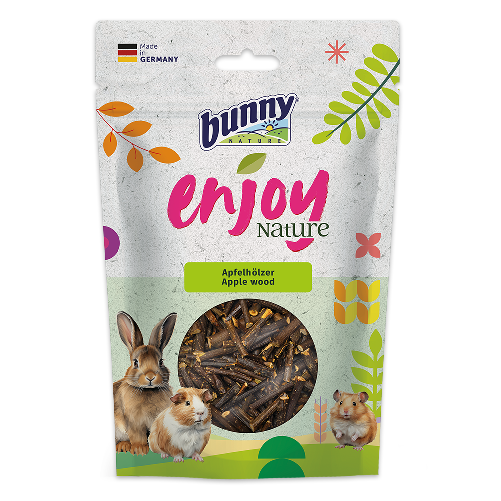 Bunny Nature Enjoy Nature Apple Wood - æblegrene 100g