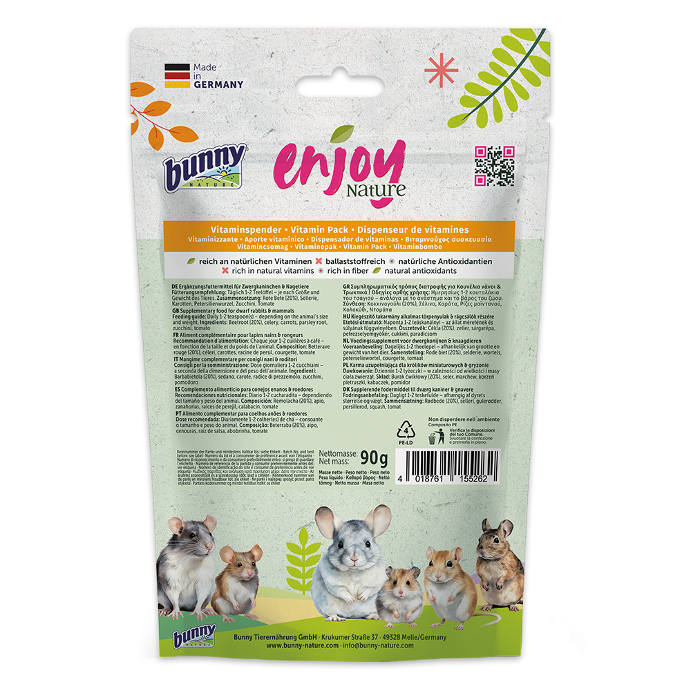 Bunny Nature Enjoy Nature Vitamin-Pack 90g